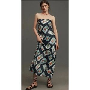 Conditions Apply  Anthropologie Chloe Maxi Slip Dress Size Medium